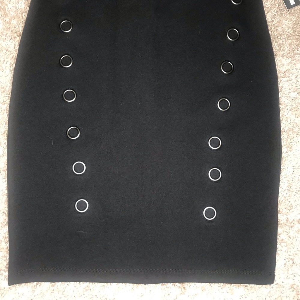 Design Lab LORD & TAYLOR Black Mini dress | Size S - Picture 6 of 8